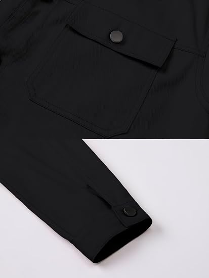 Men's Casual Cotton Trucker Jacket