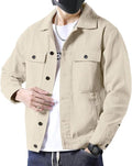 Men's Casual Cotton Trucker Jacket