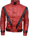 Michael Jackson Red Thriller Faux Leather Jacket