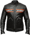 Men’s Harley-D Biker Leather Jacket