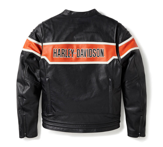 H-D Trenton Leather Riding Jacket