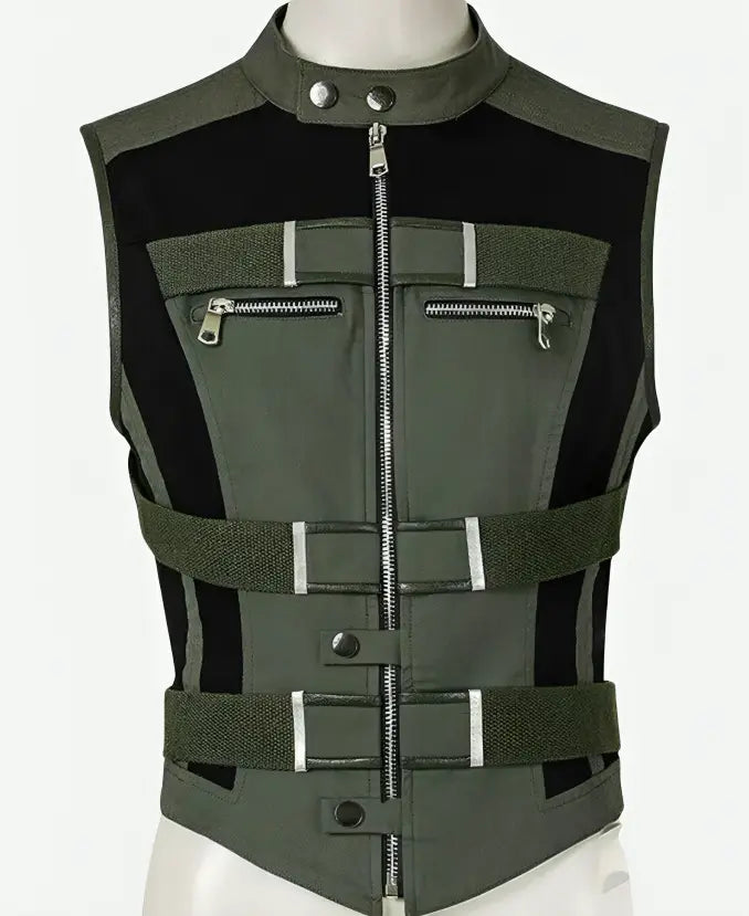 Yelena Belova Green Vest For Halloween