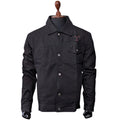 Mens Yellowstone Cole Hauser Rip Wheeler Stylish Denim Black Cotton Jacket