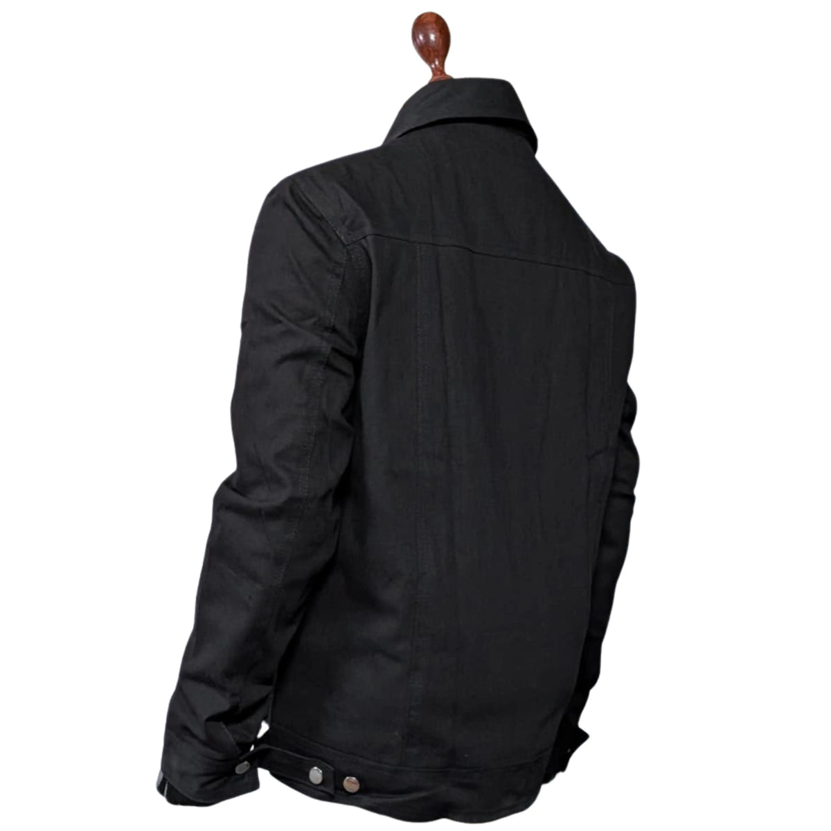 Mens Yellowstone Cole Hauser Rip Wheeler Stylish Denim Black Cotton Jacket