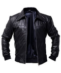 Men’s Real Black Leather Jacket