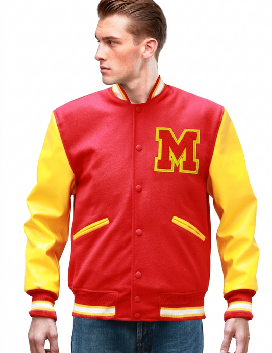 MJ Thriller Letterman Michael Jackson Varsity Bomber Jacket
