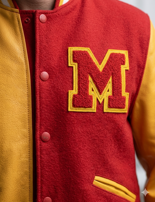 MJ Thriller Letterman Michael Jackson Varsity Bomber Jacket