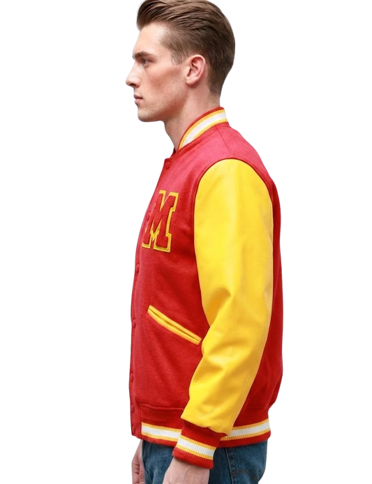 MJ Thriller Letterman Michael Jackson Varsity Bomber Jacket
