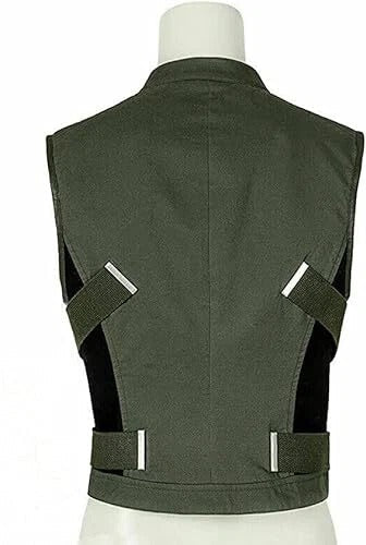 Yelena Belova Green Vest For Halloween