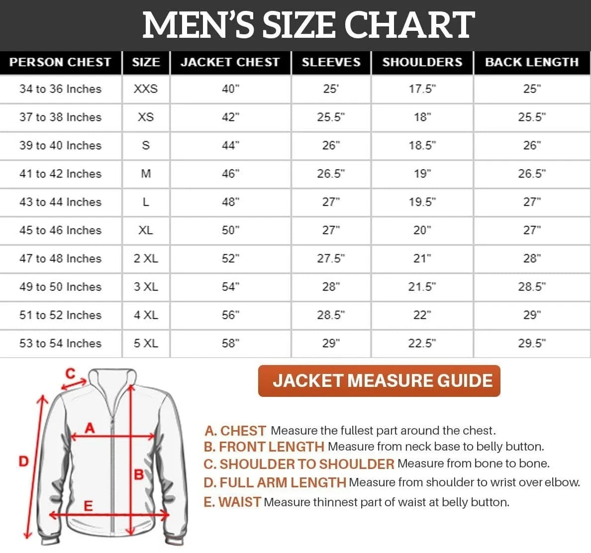 Men's Cognac Waxed Biker Style Jacket - Striped Sleeves