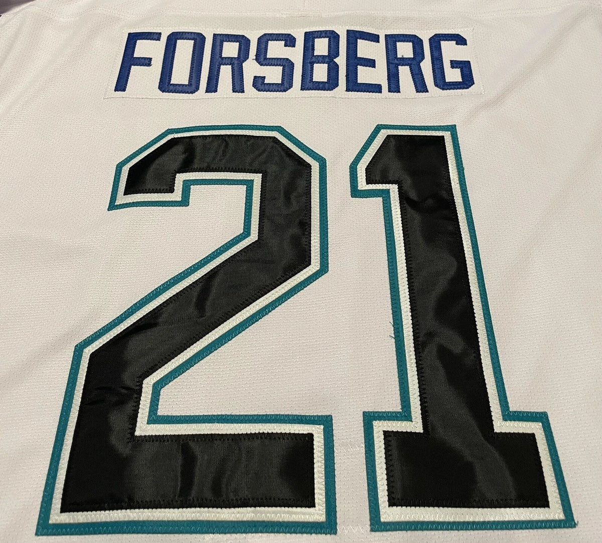 Quebec Nordiques Peter Forsberg 1995-96 Shelved Wolf Hockey Jersey